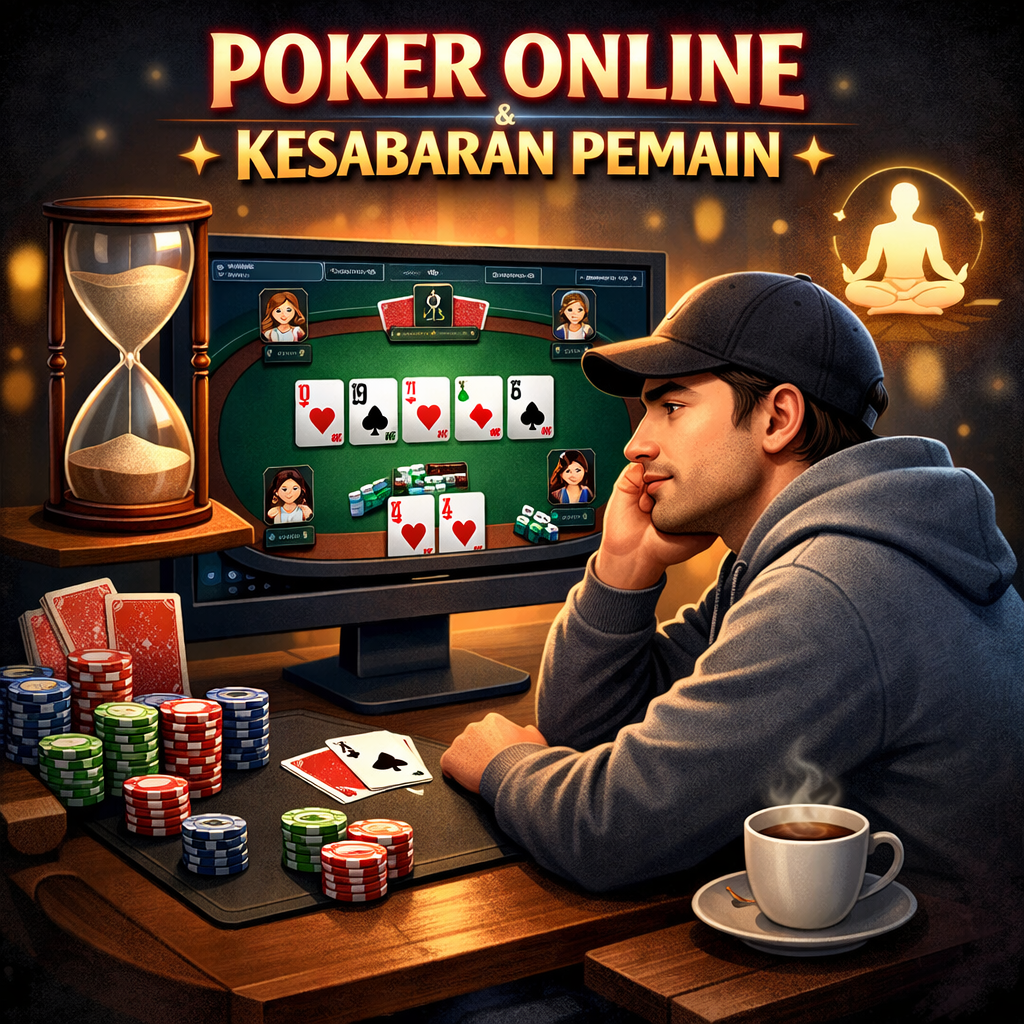 Poker Online dan Kesabaran Pemain: Kunci Mental untuk Bertahan dan Menang Jangka Panjang